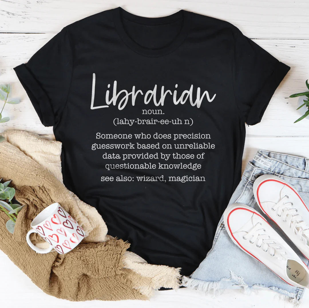Librarian Someone Who Does Precision Tee