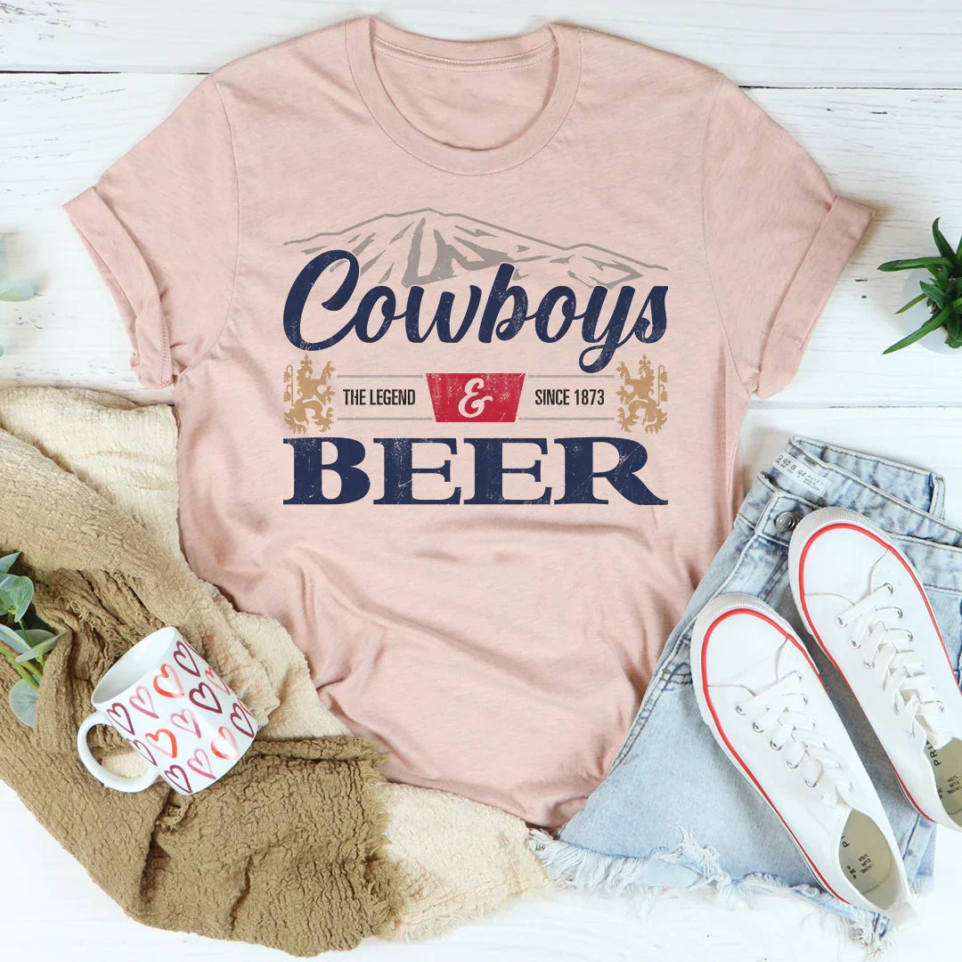 Cowboys & Beer Tee