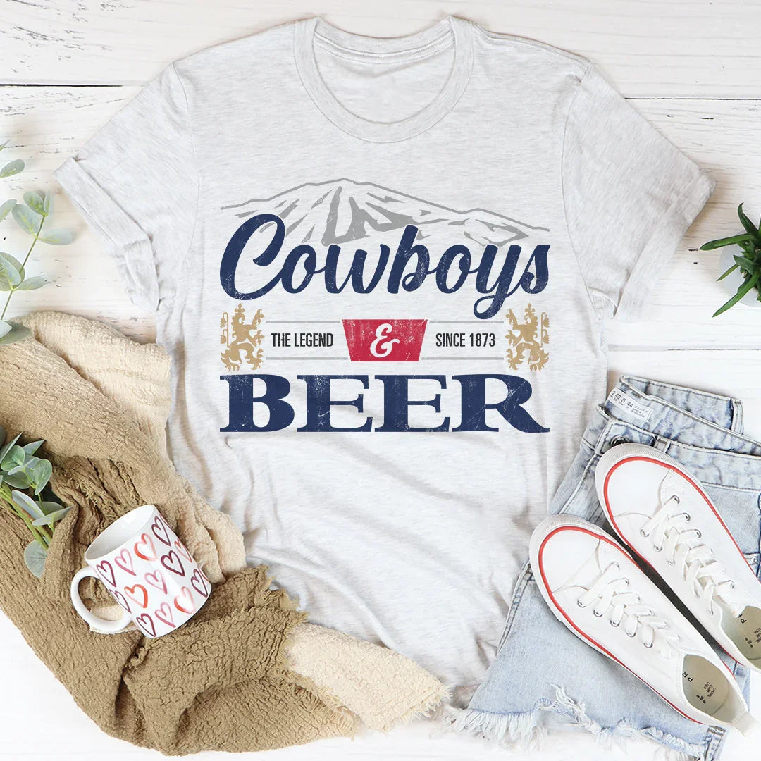 Cowboys & Beer Tee