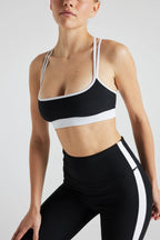 Electric Rib Color Block Bra