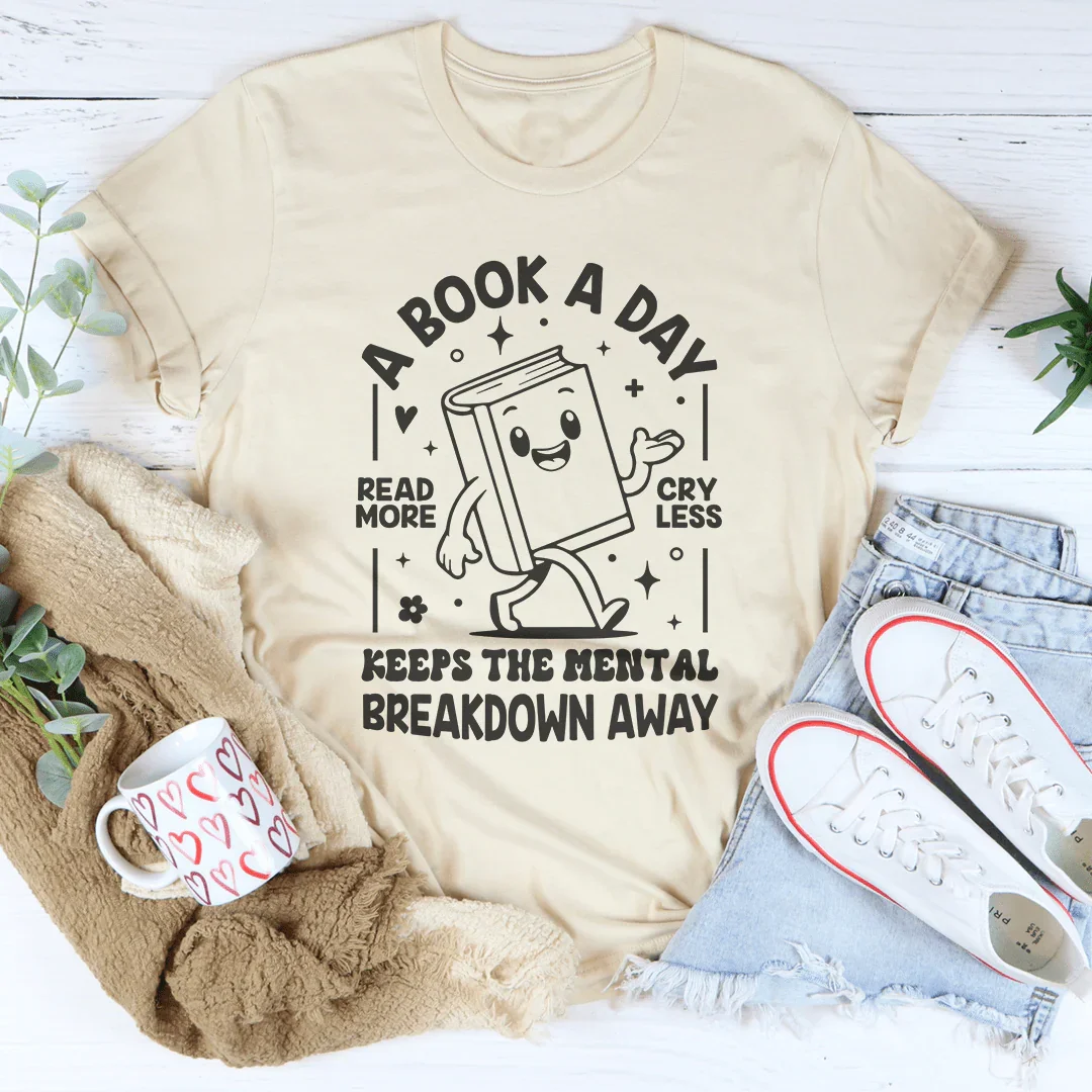 A Book A Day Tee