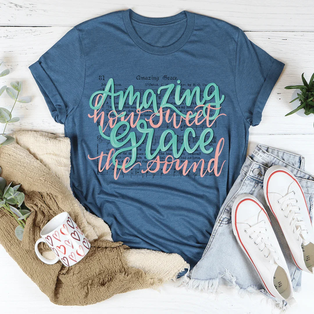 Amazing Grace Song Tee