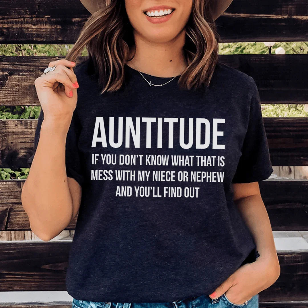 Auntitude Tee