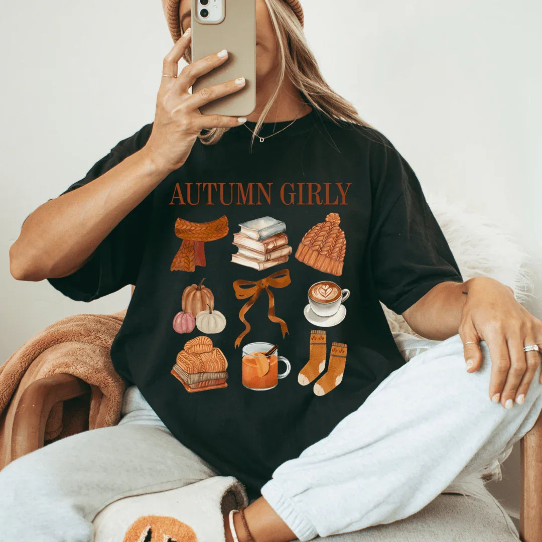 Autumn Girly Tee