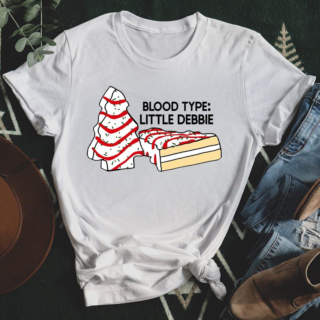 Blood Type Little Debbie Tee