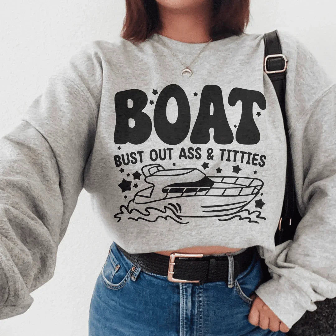 Boat Bust Out Ass Tee