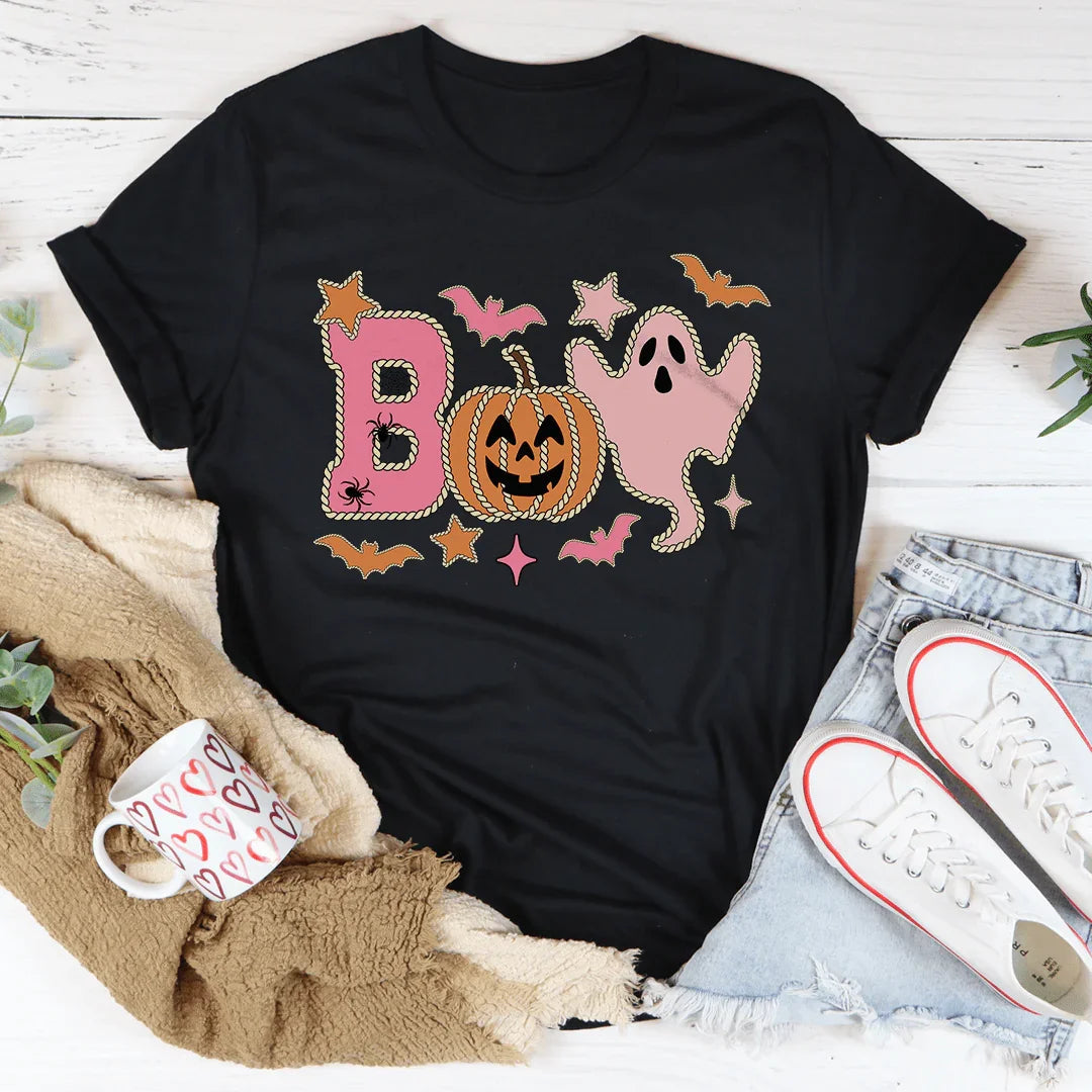 Boo Western Tee