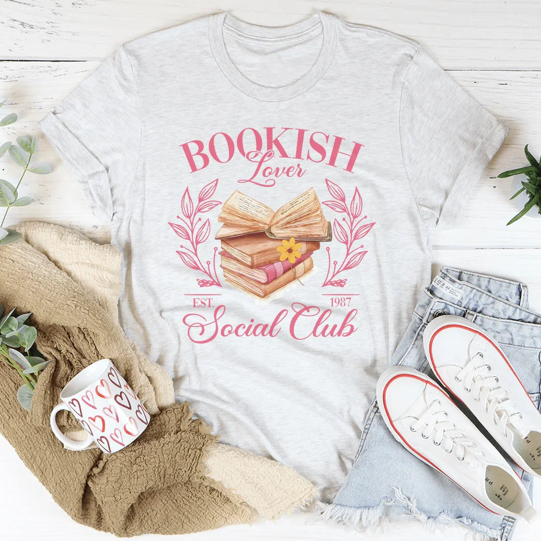 Bookish Lover Social Club Tee