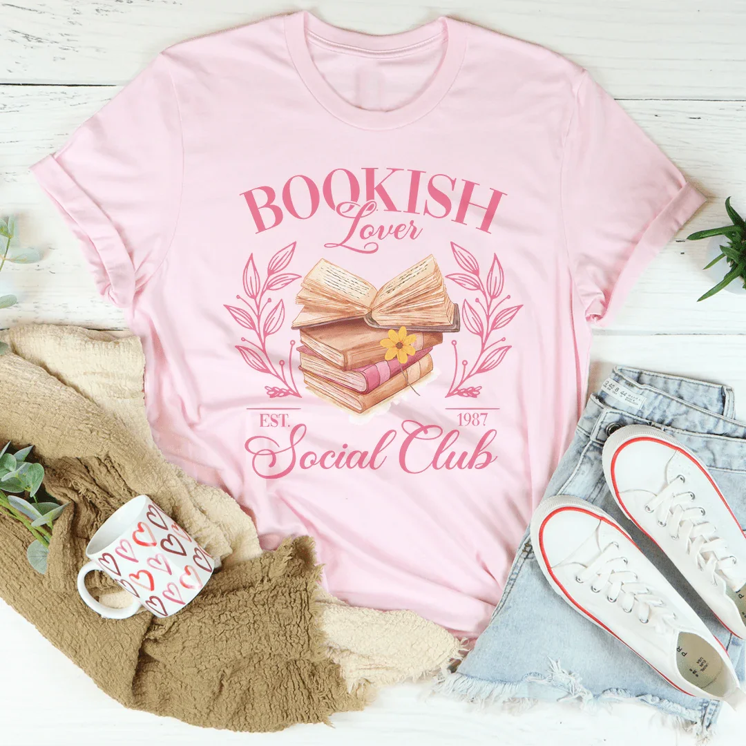 Bookish Lover Social Club Tee