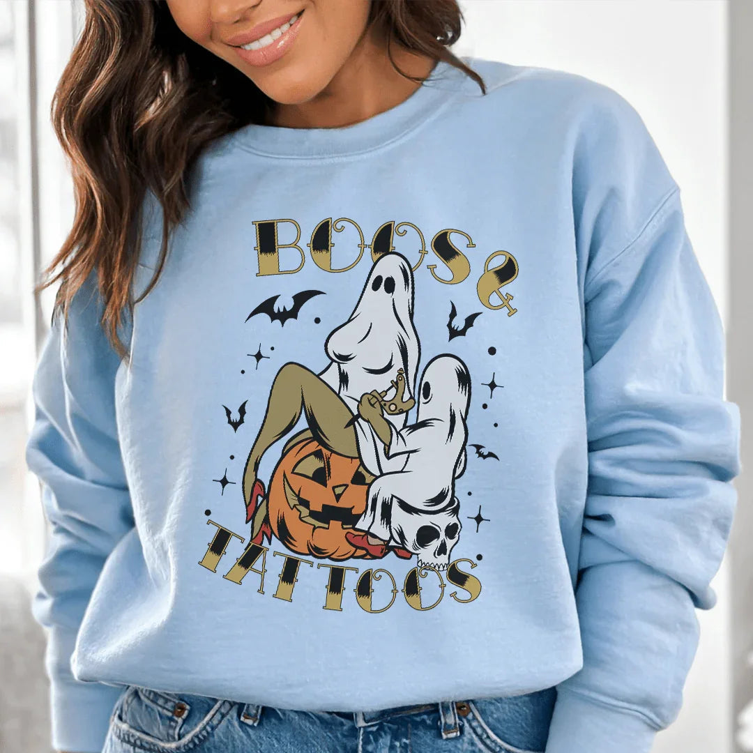 Boos Tattoos Sweatshirt