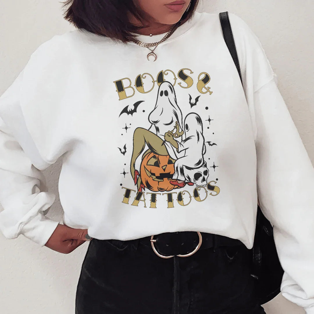 Boos Tattoos Sweatshirt