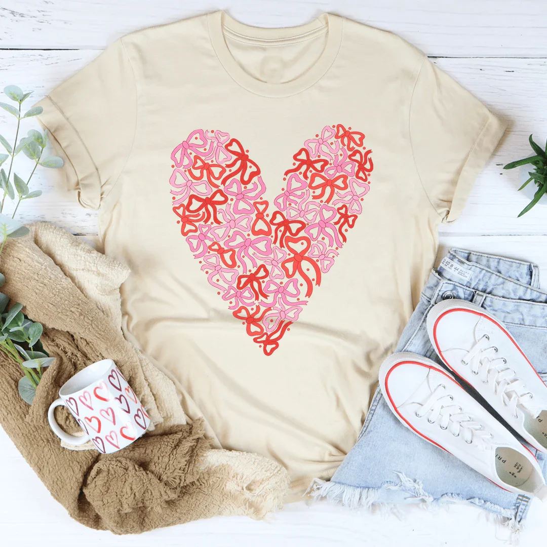 Bow Heart Tee