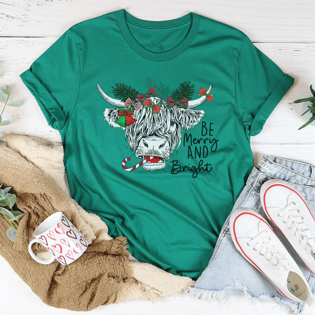 Christmas Cow Tee
