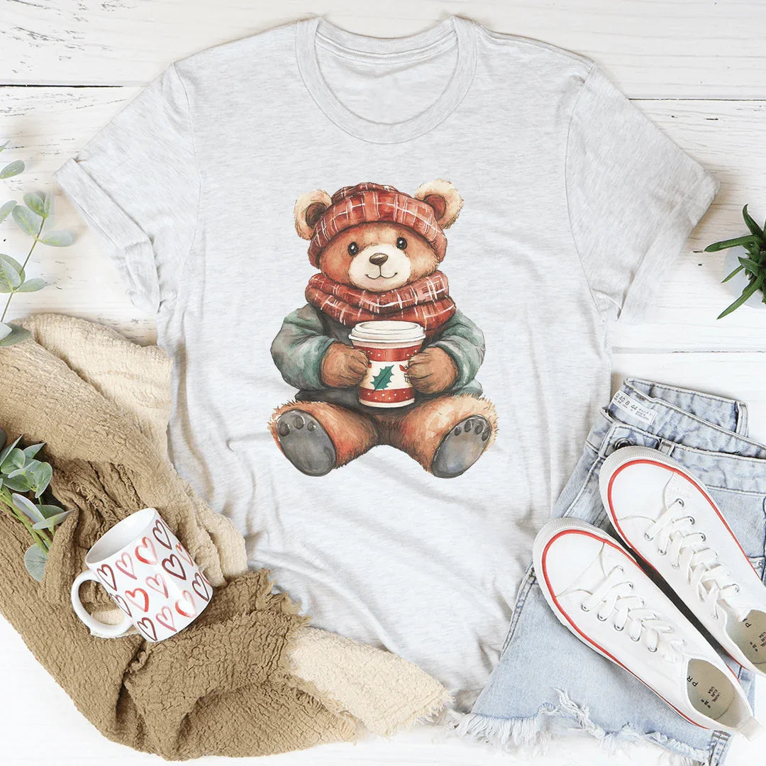 Christmas Cuddle Bear Tee