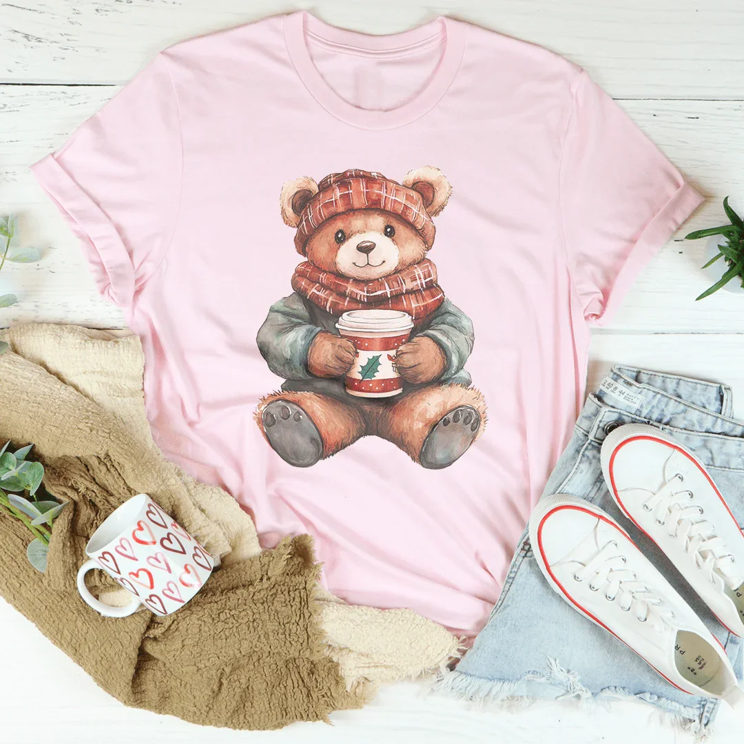 Christmas Cuddle Bear Tee