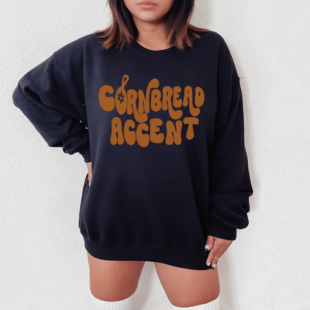 Cornbread Accent Sweatshirt