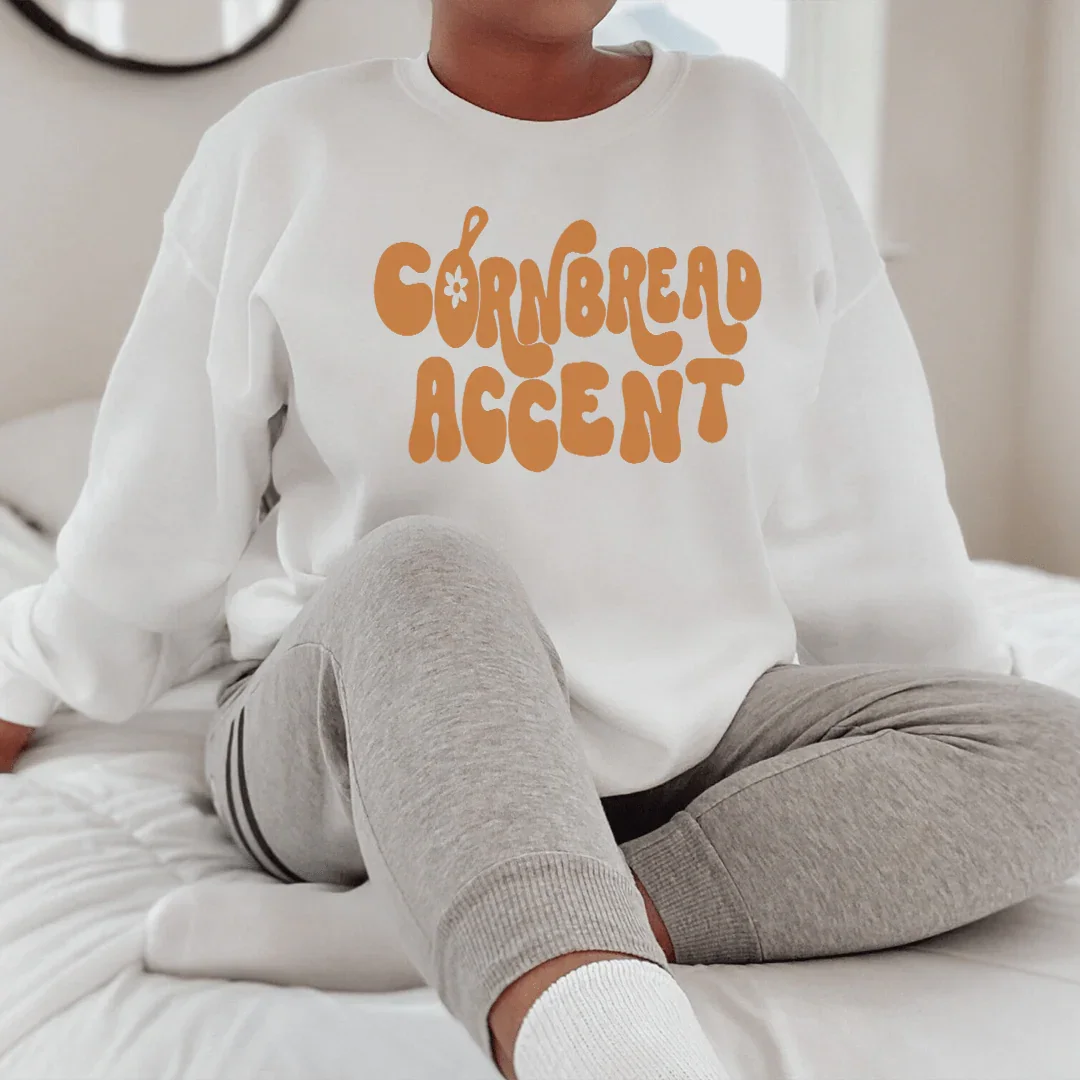 Cornbread Accent Sweatshirt