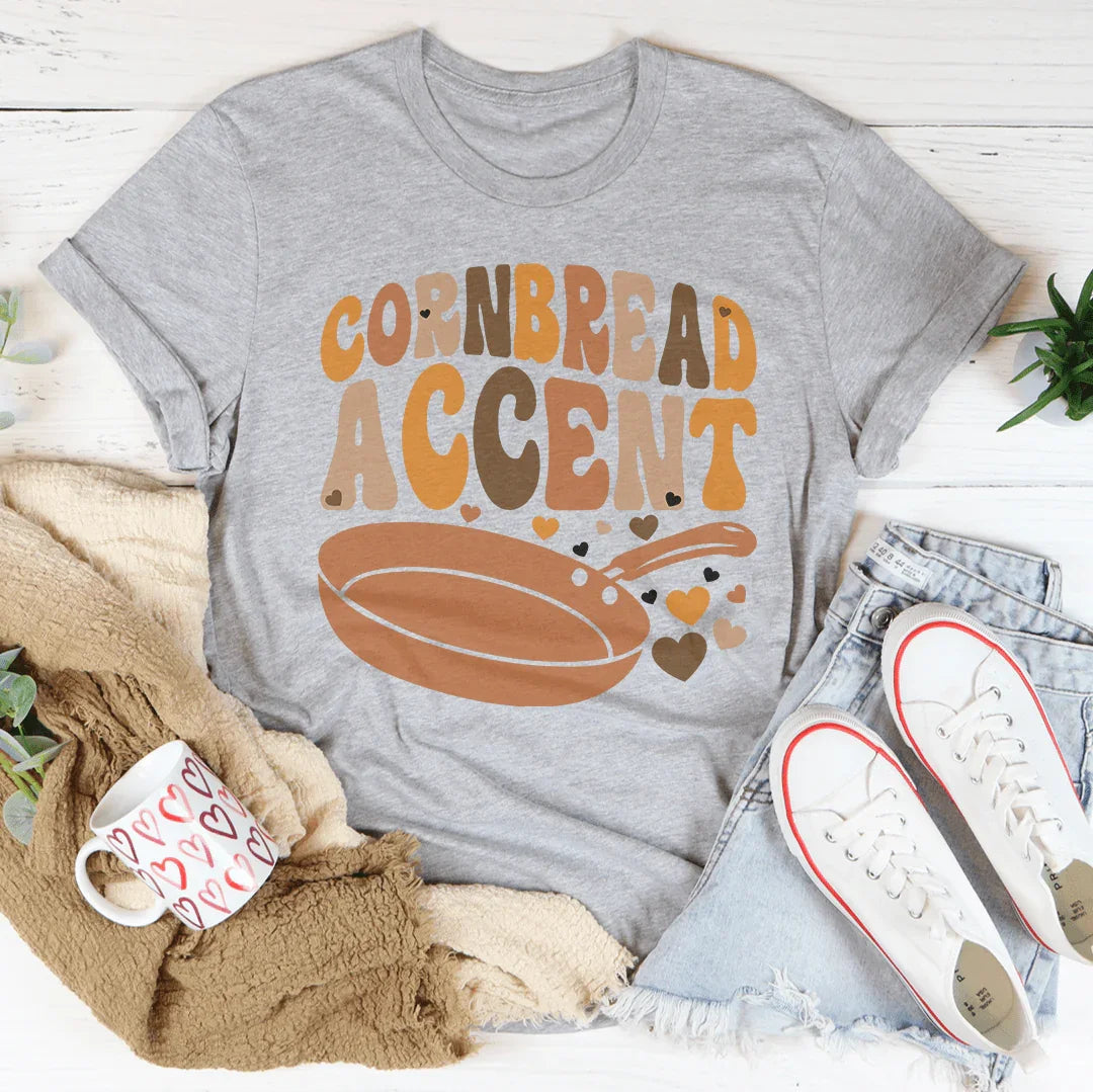 Cornbread Accent Tee
