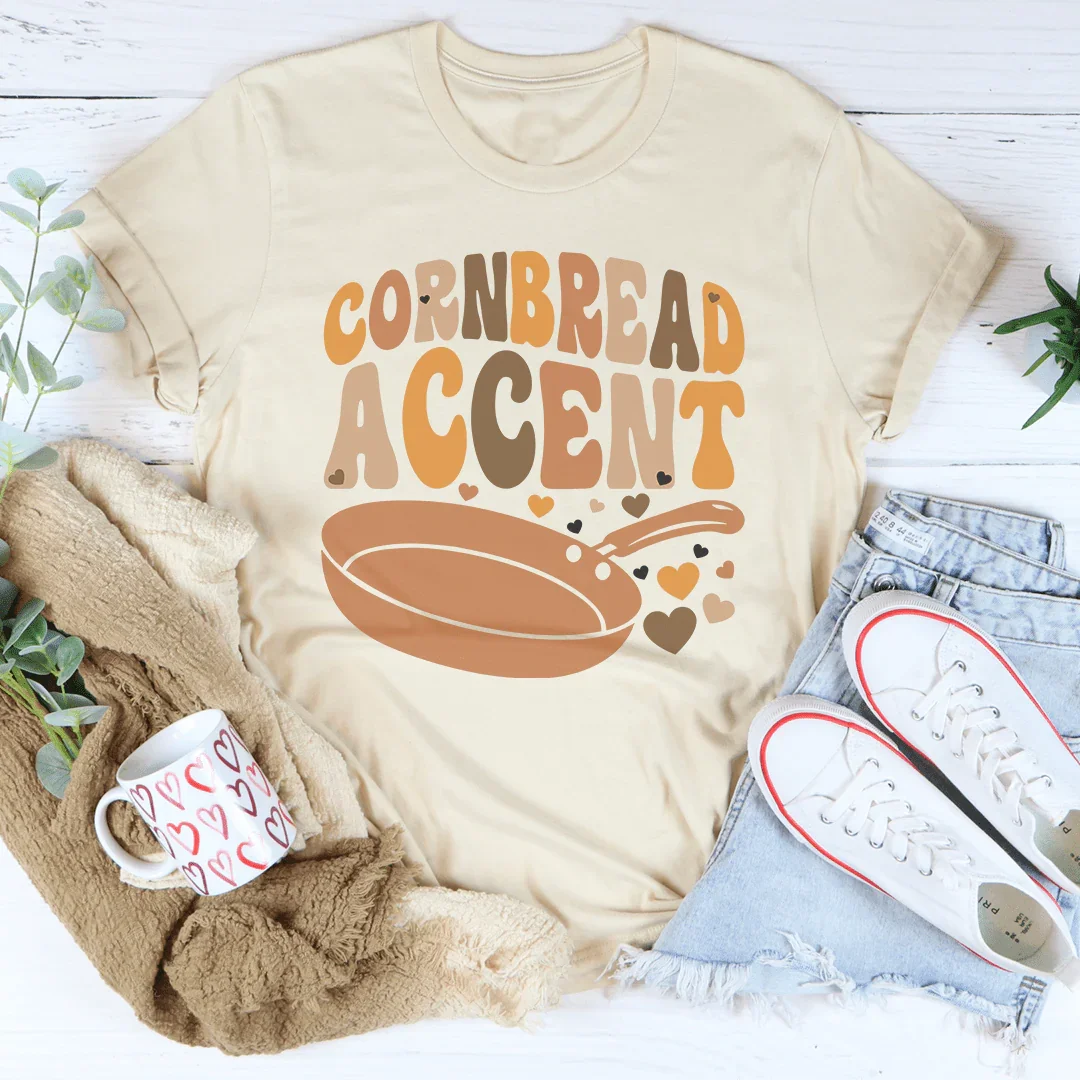 Cornbread Accent Tee