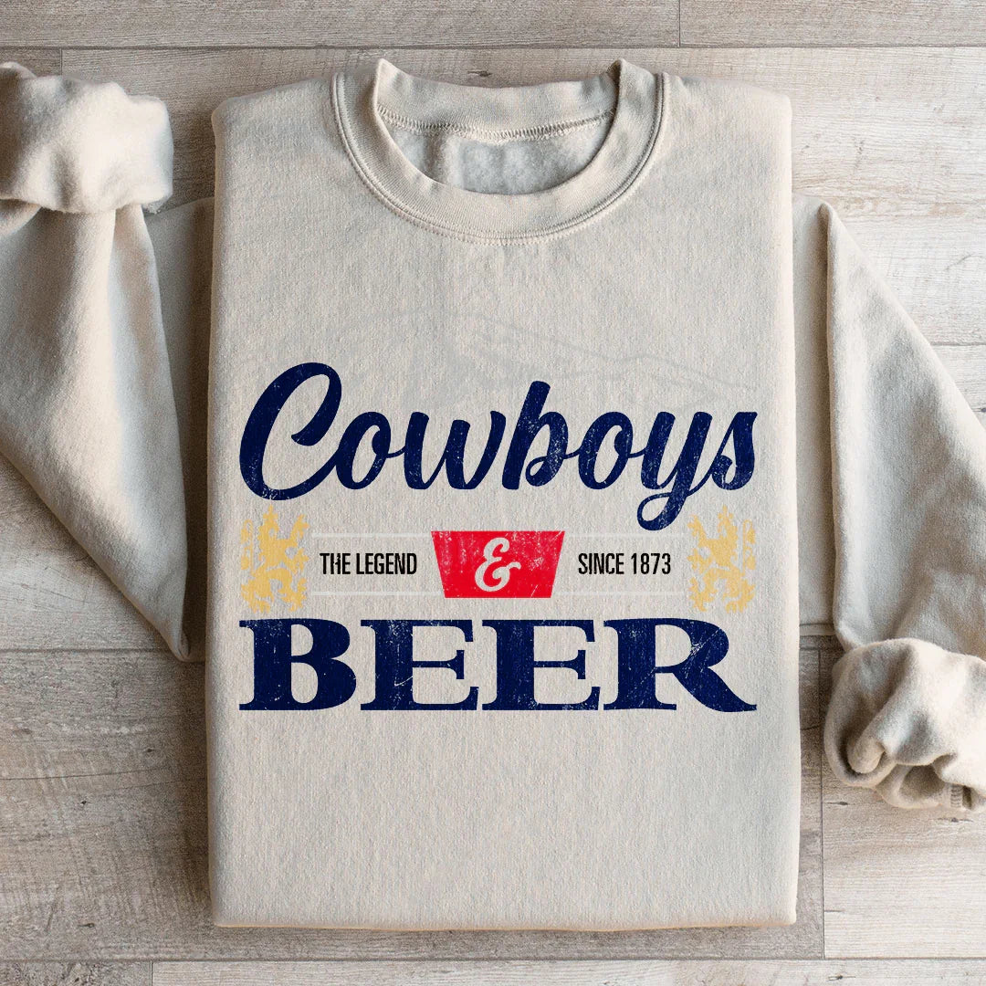Cowboys & Beer Sweatshirt