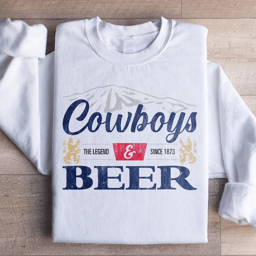 Cowboys & Beer Sweatshirt