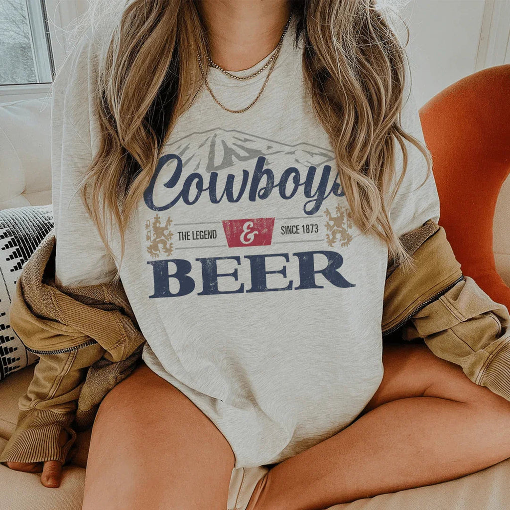 Cowboys & Beer Tee