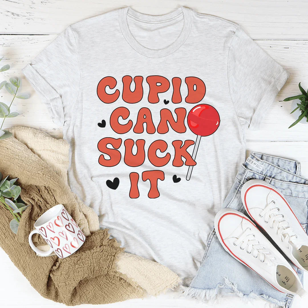 Cupid Can Suck It Tee