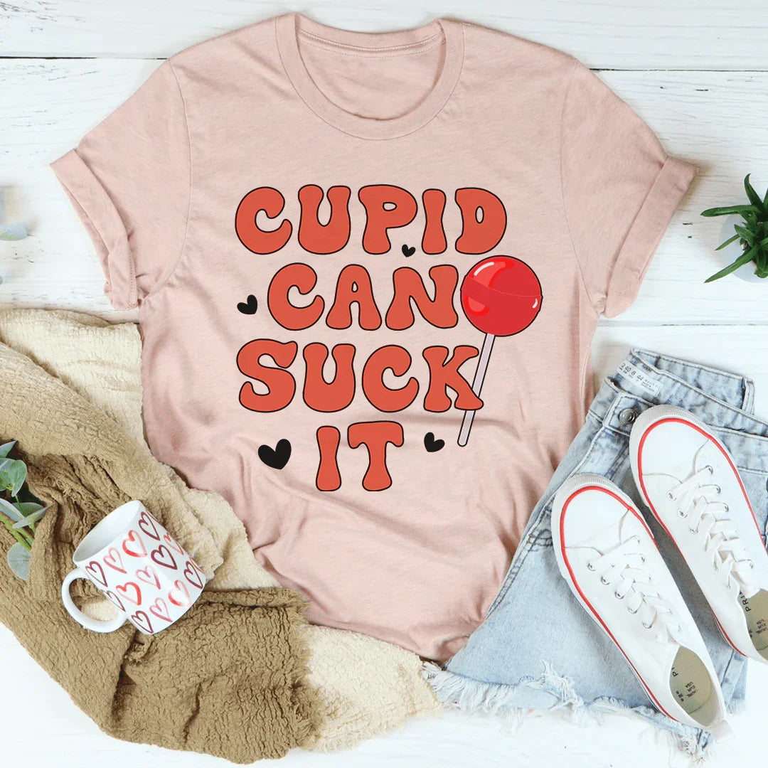 Cupid Can Suck It Tee