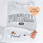 Custom Football Mom Sweatshirt
