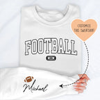 Custom Football Mom Sweatshirt