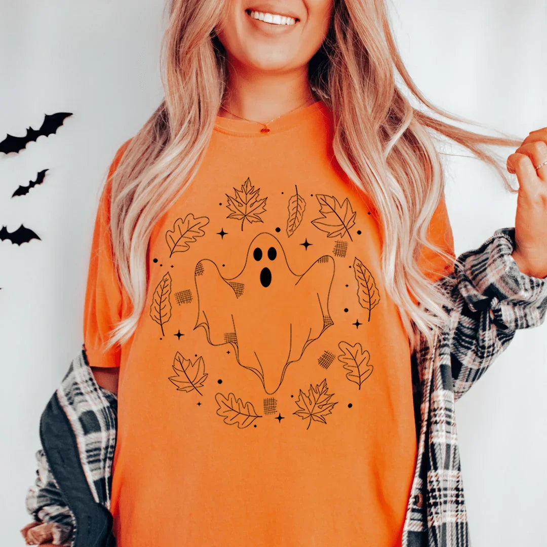 Cute Fall Ghost Tee