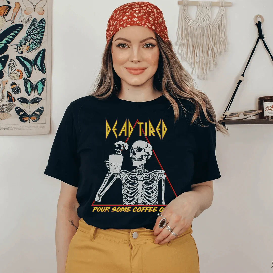 Dead Tired Coffee Tee
