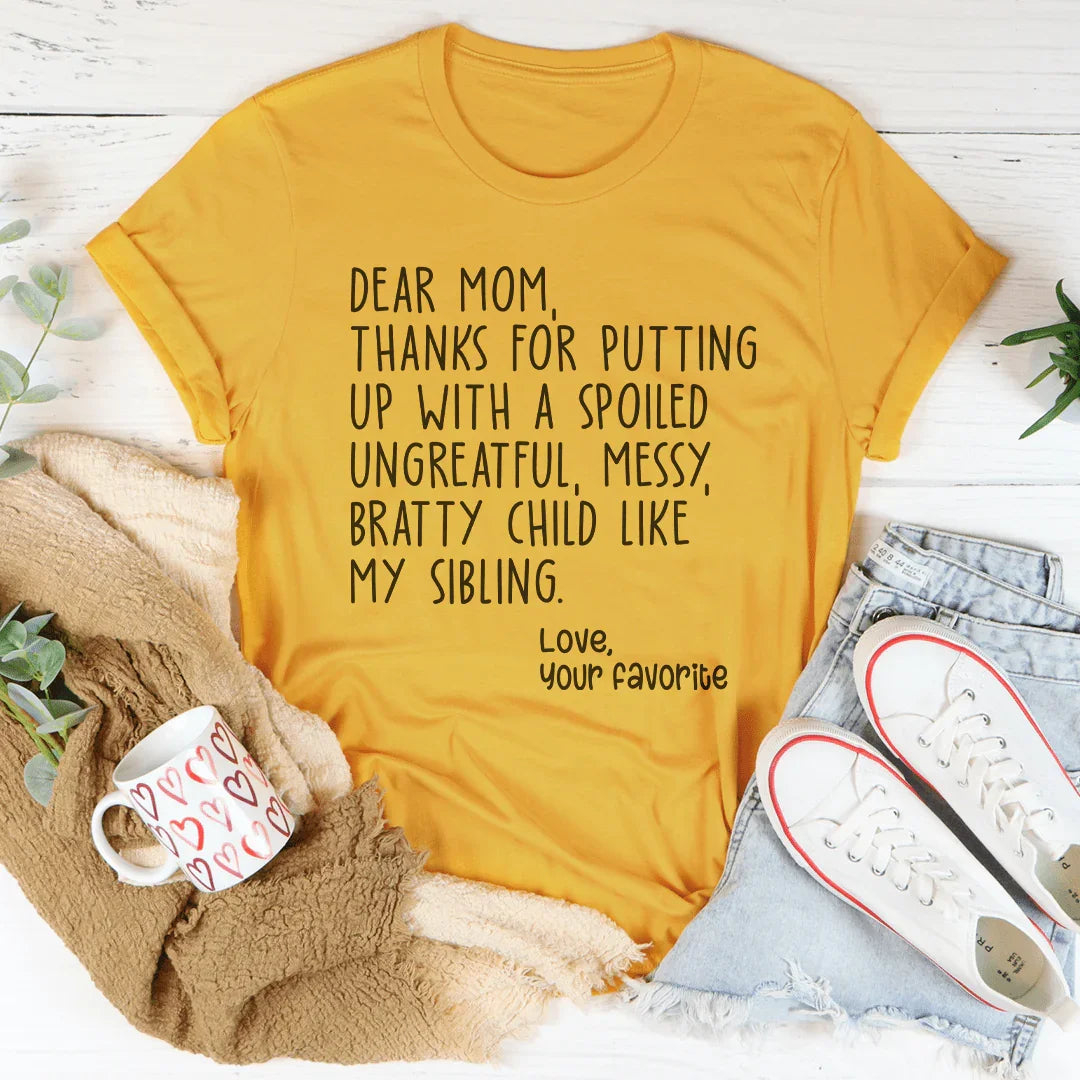 Dear Mom Tee