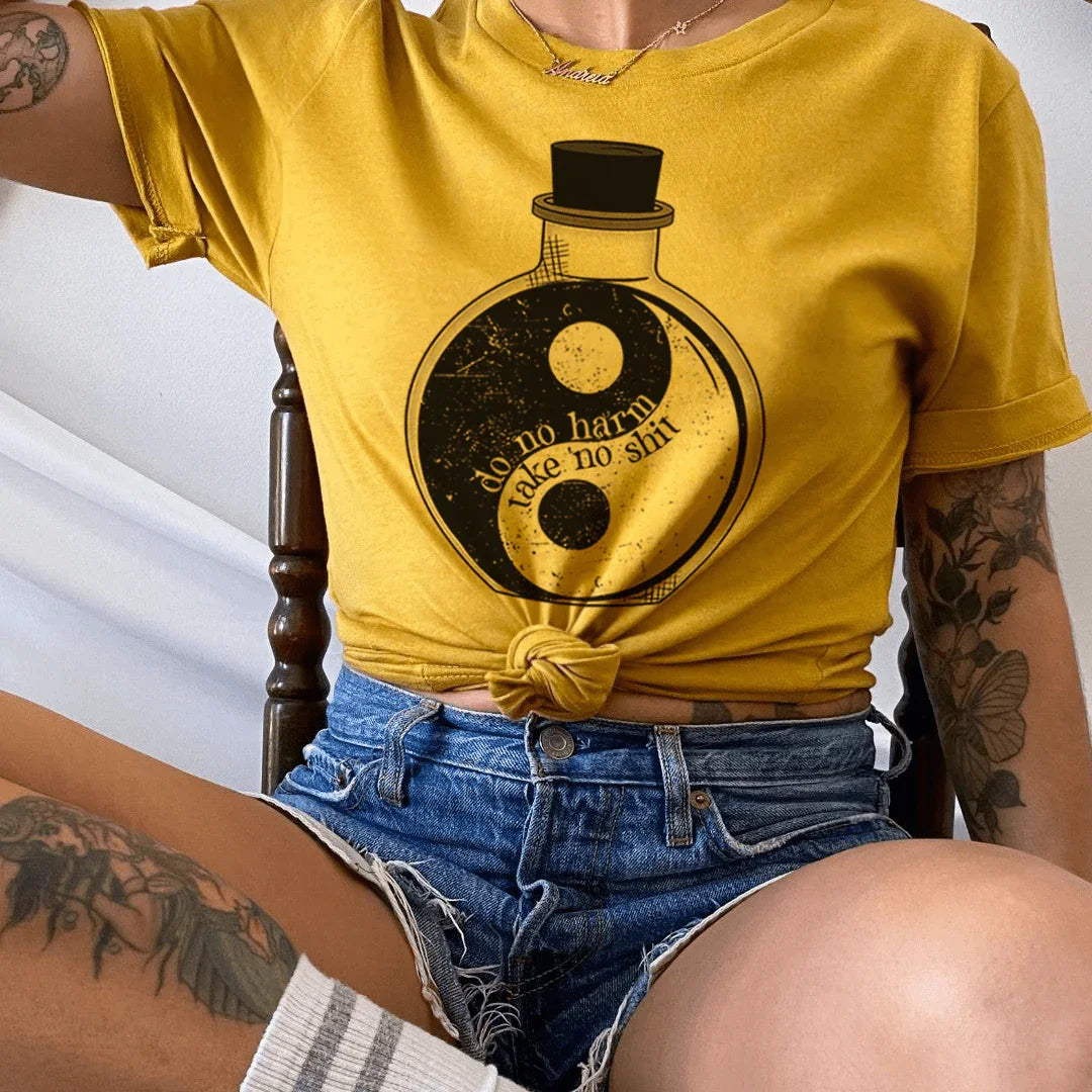 Do No Harm Yin & Yang Tee