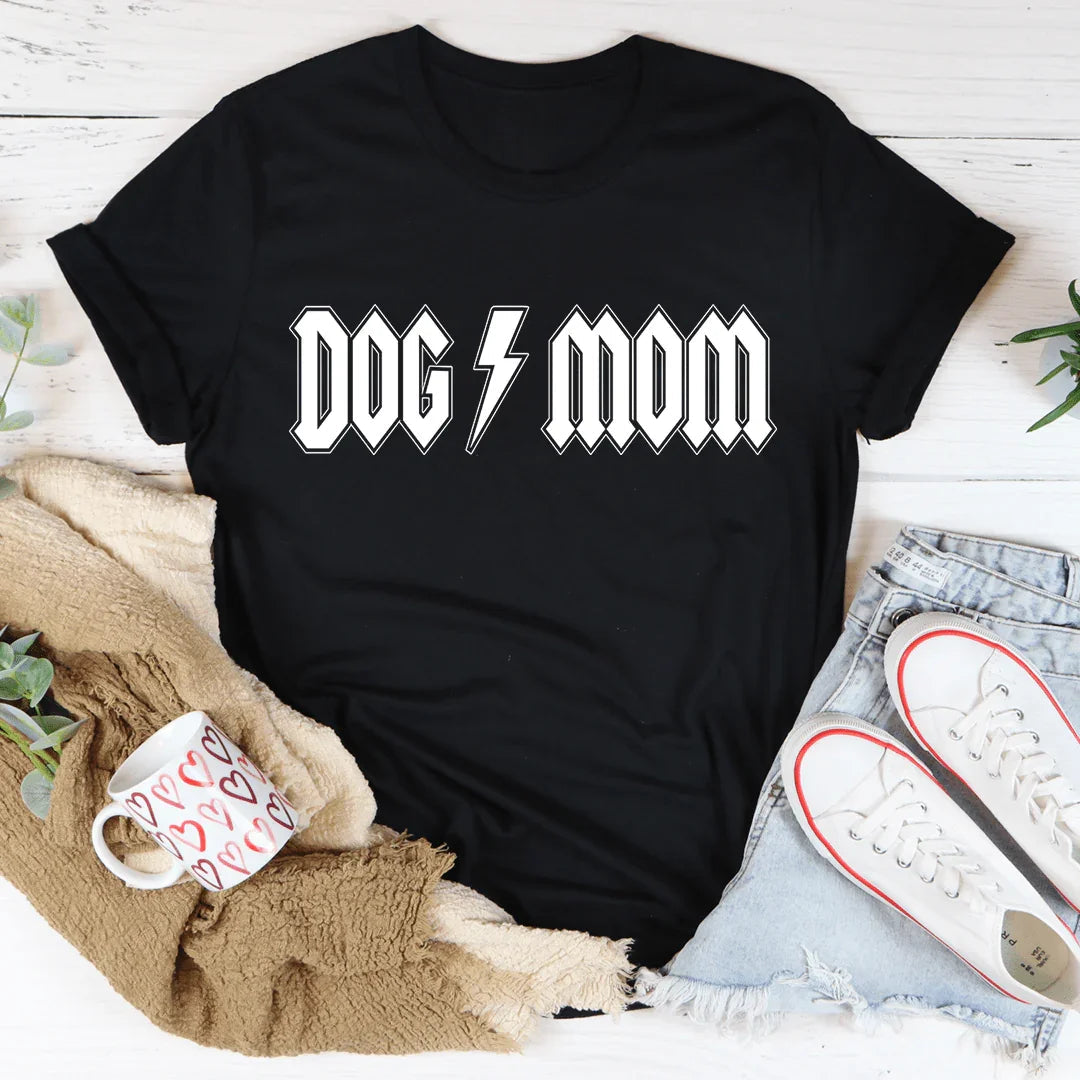 Dog Mom Rocker Tee