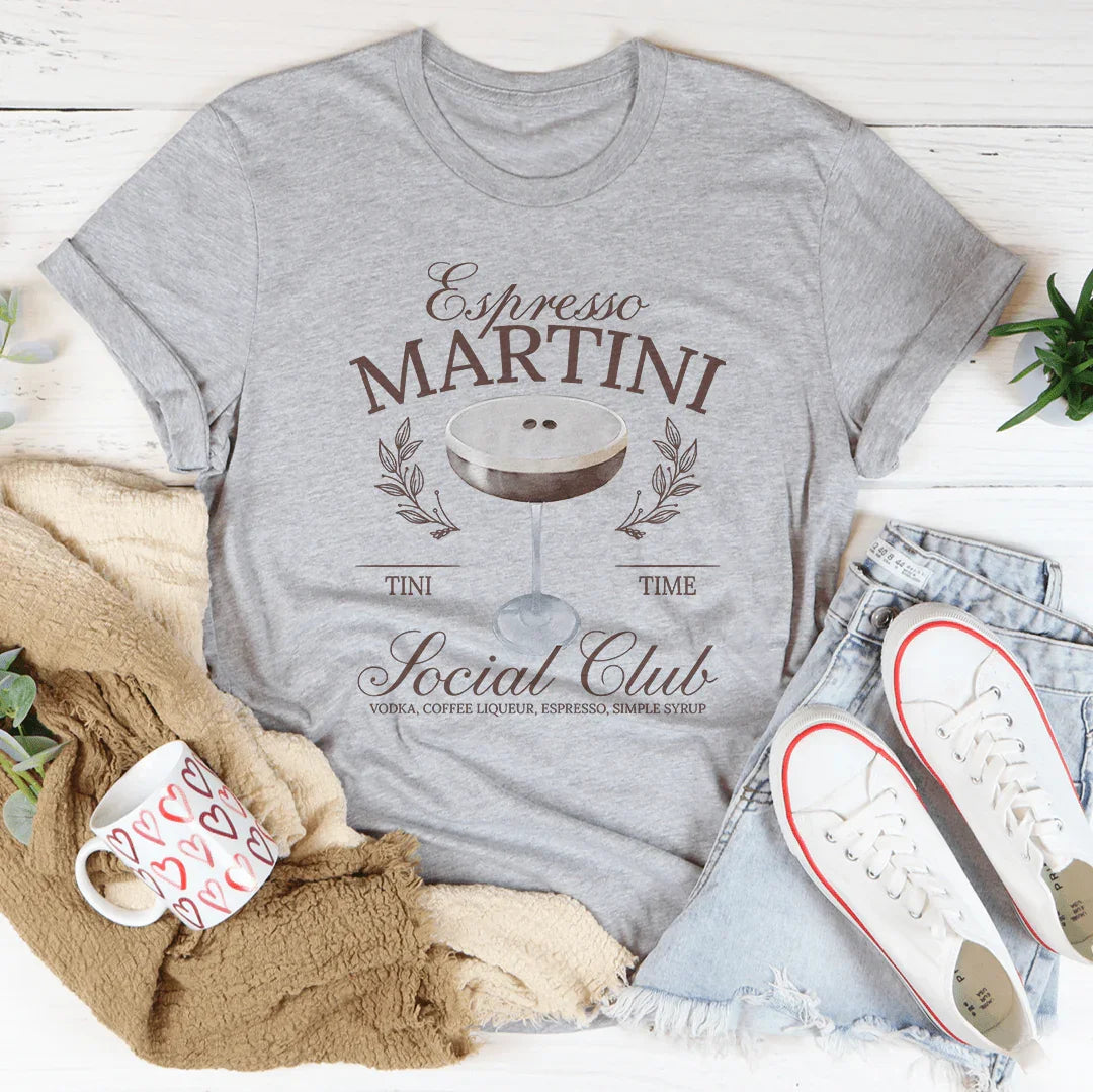 Espresso Martini Social Club Tee