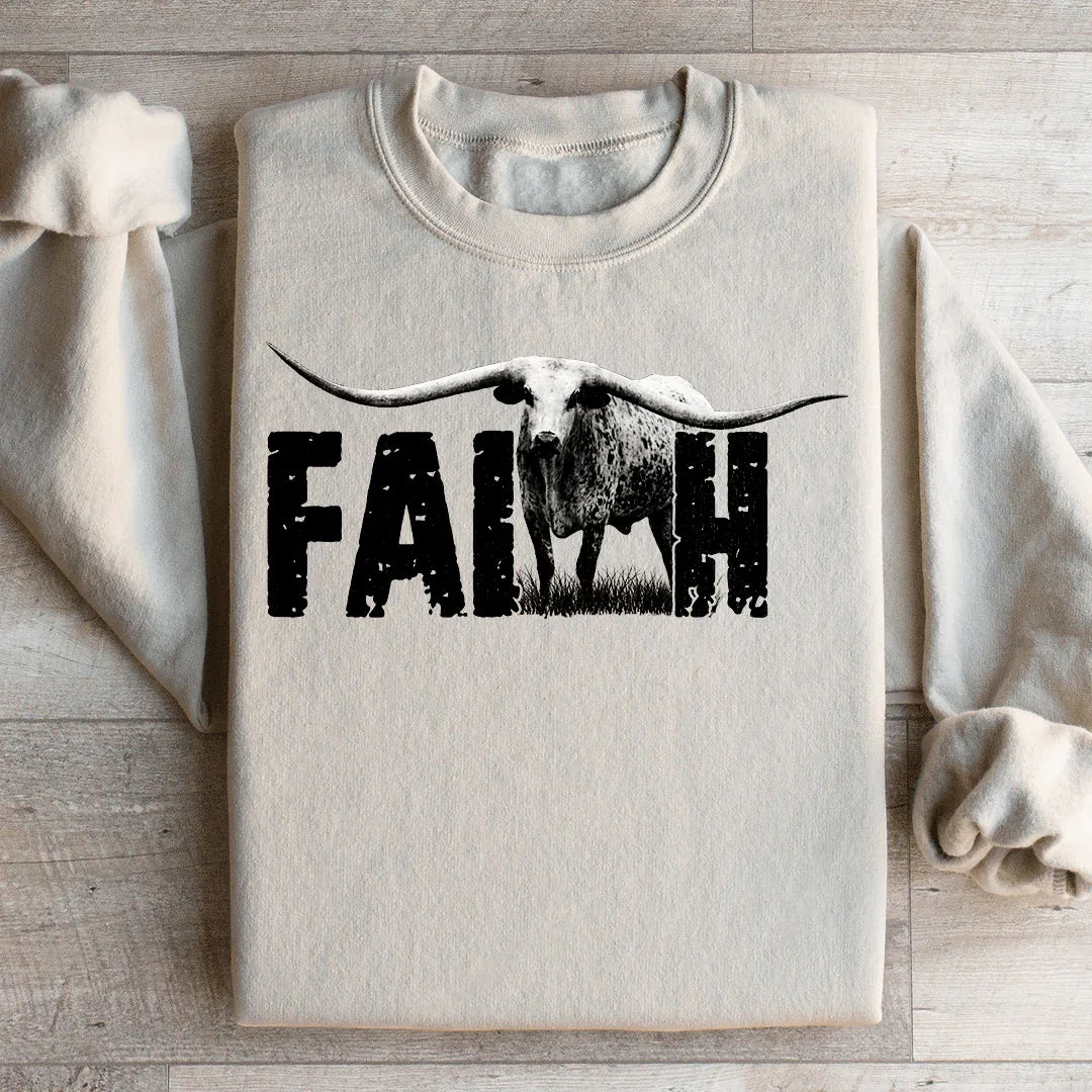 Faith Western Sweatshirt
