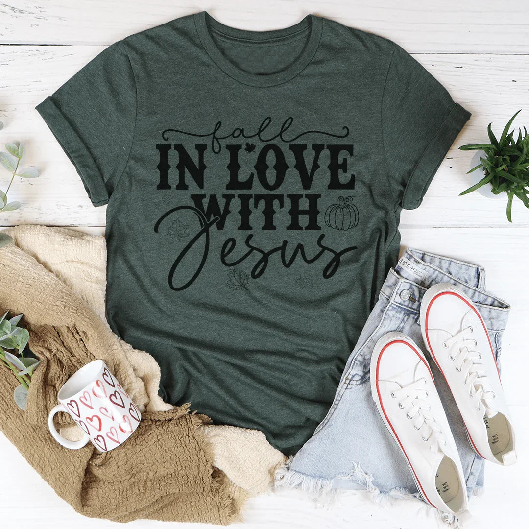 Fall In Love With Jesus Tee