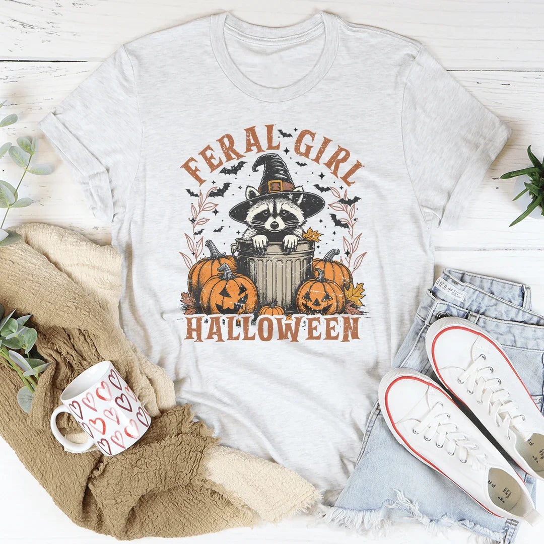 Feral Girl Halloween Tee