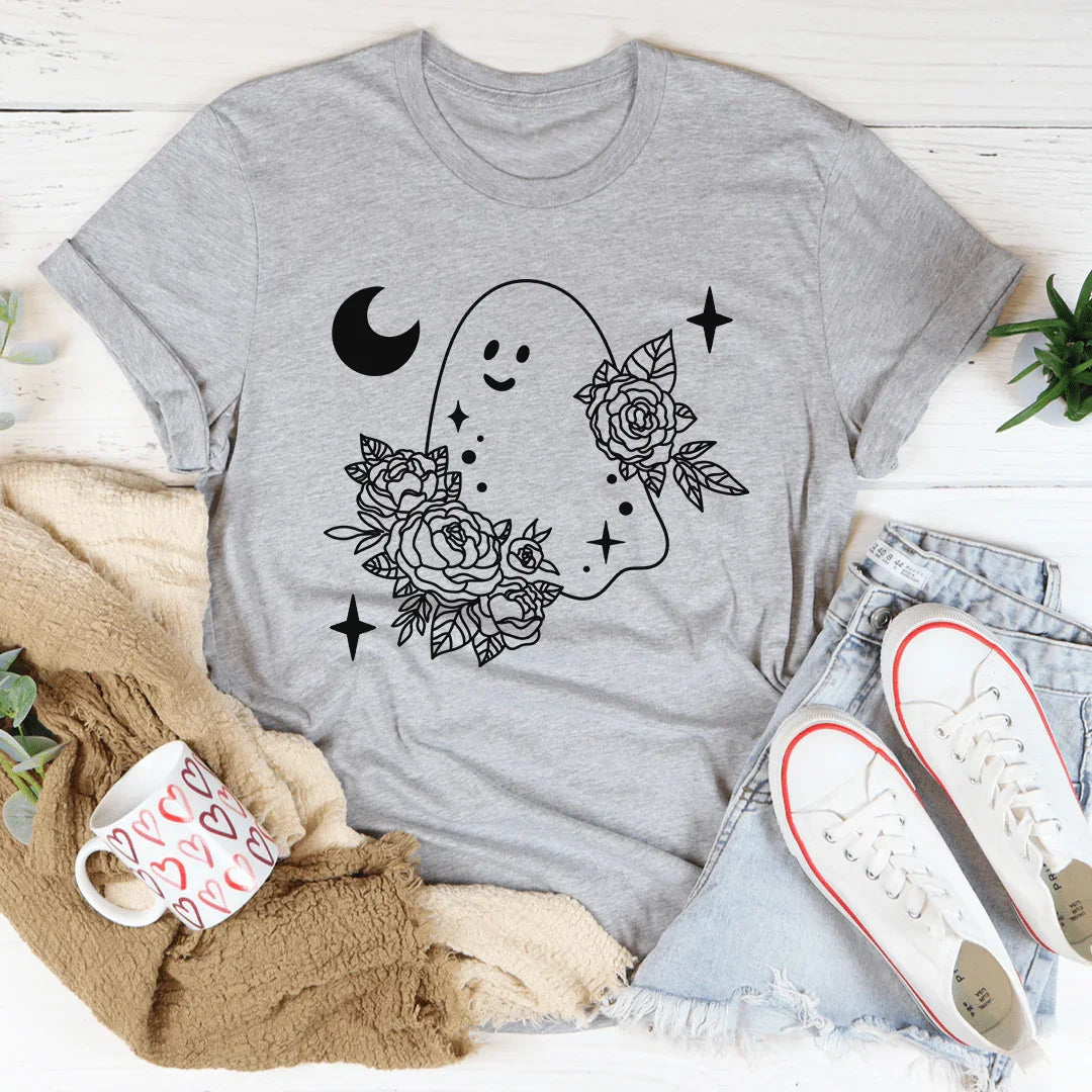 Floral Ghost Tee