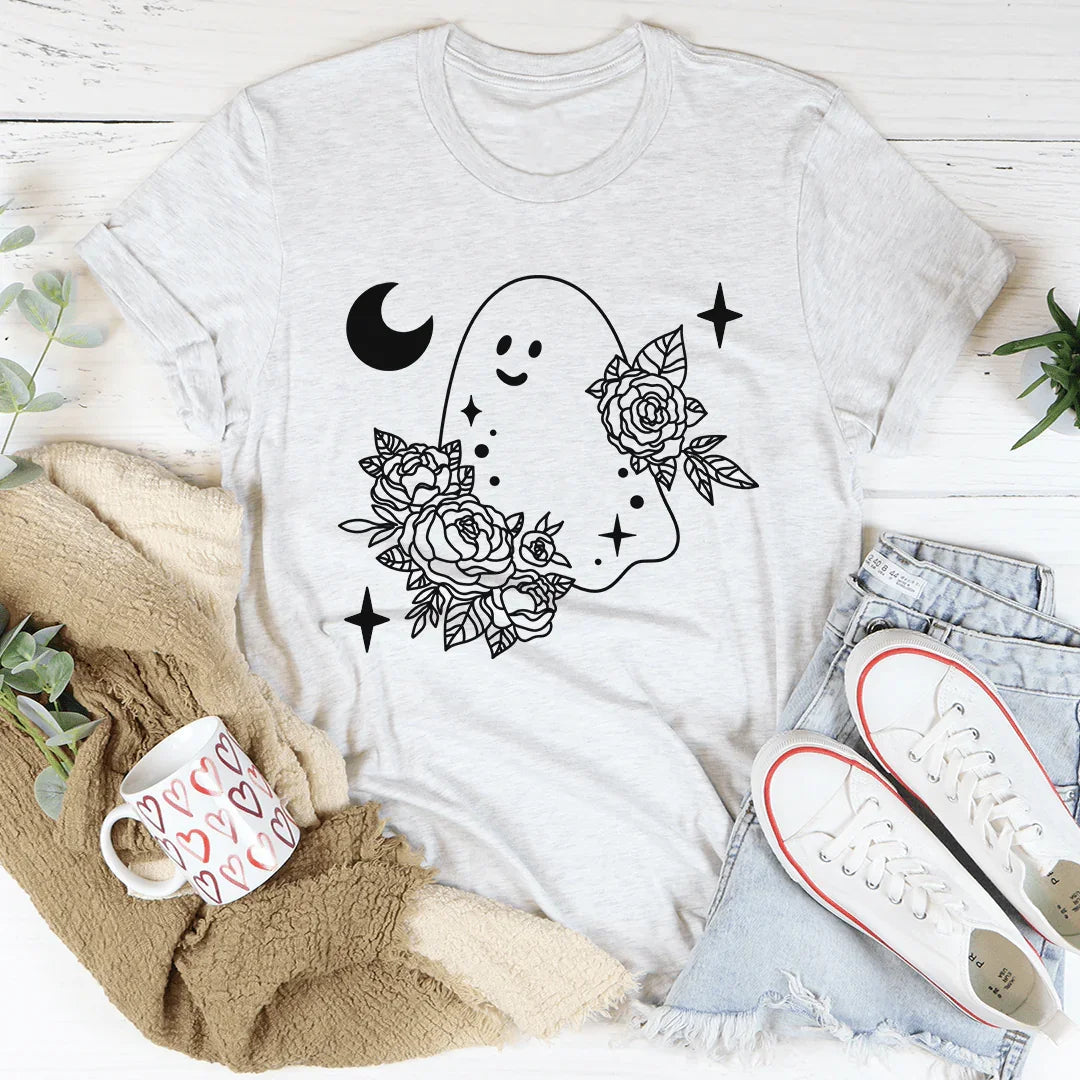 Floral Ghost Tee