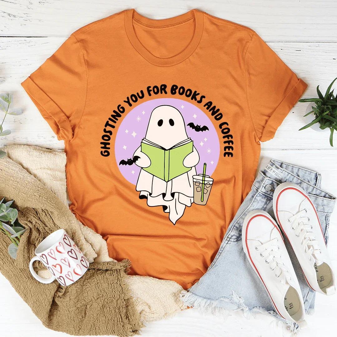 Ghosting You For Books Tee