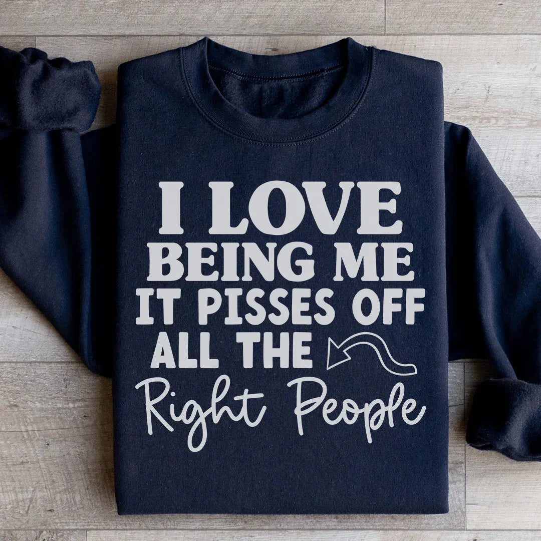 I Love Being Me Sweatshirt