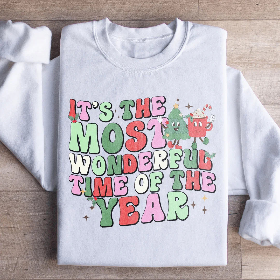It's The Most Wonderful Time Of The Year Retro Sweatshirt