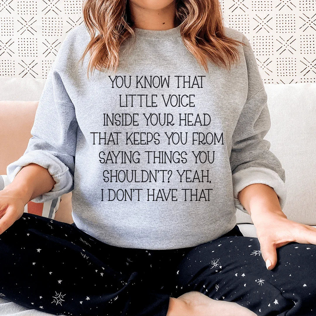 Little Voice Sweatshirt