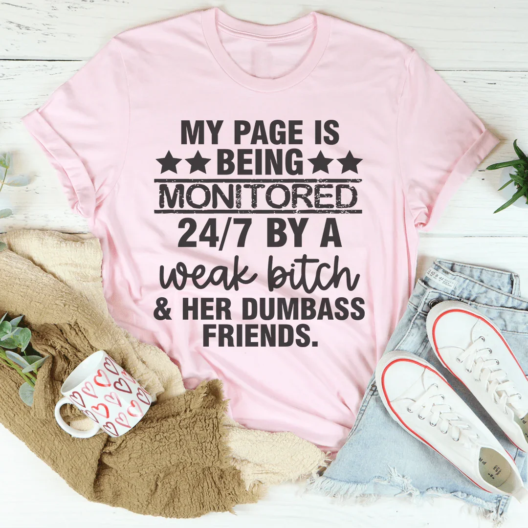 Monitored 24/7 Tee