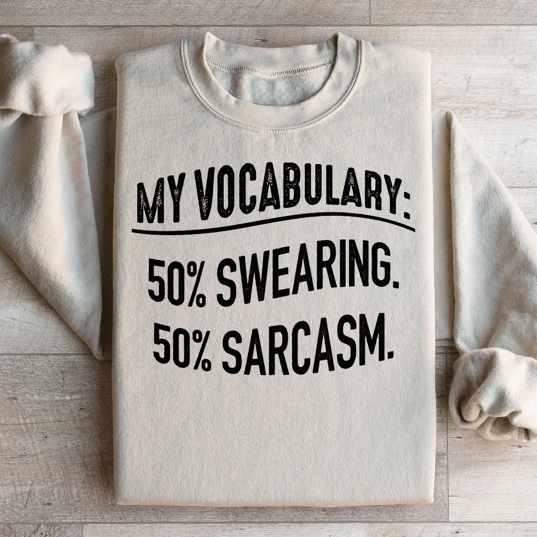 My Vocabulary Sweatshirt