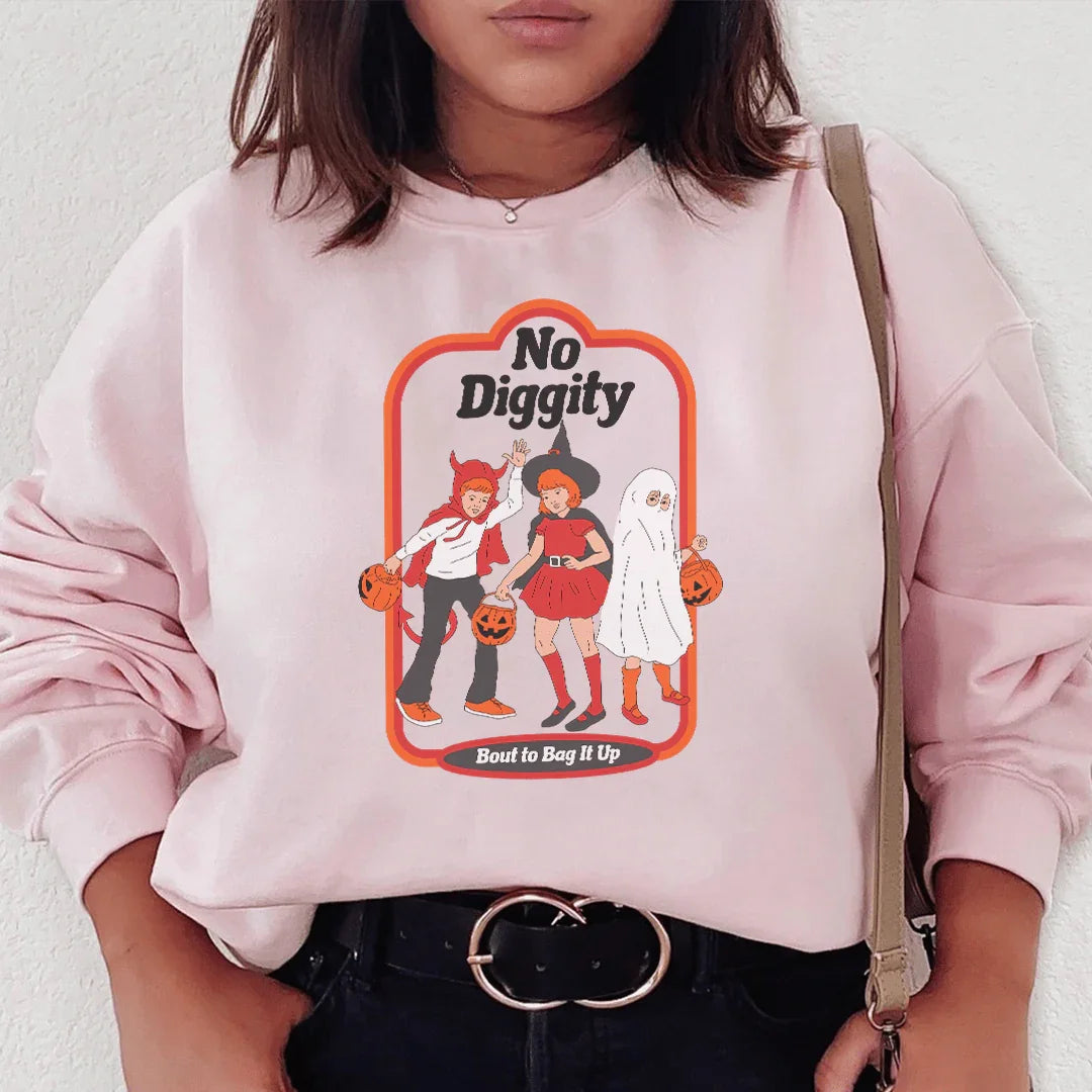 No Diggity Bout To Bag It Up Sweatshirt