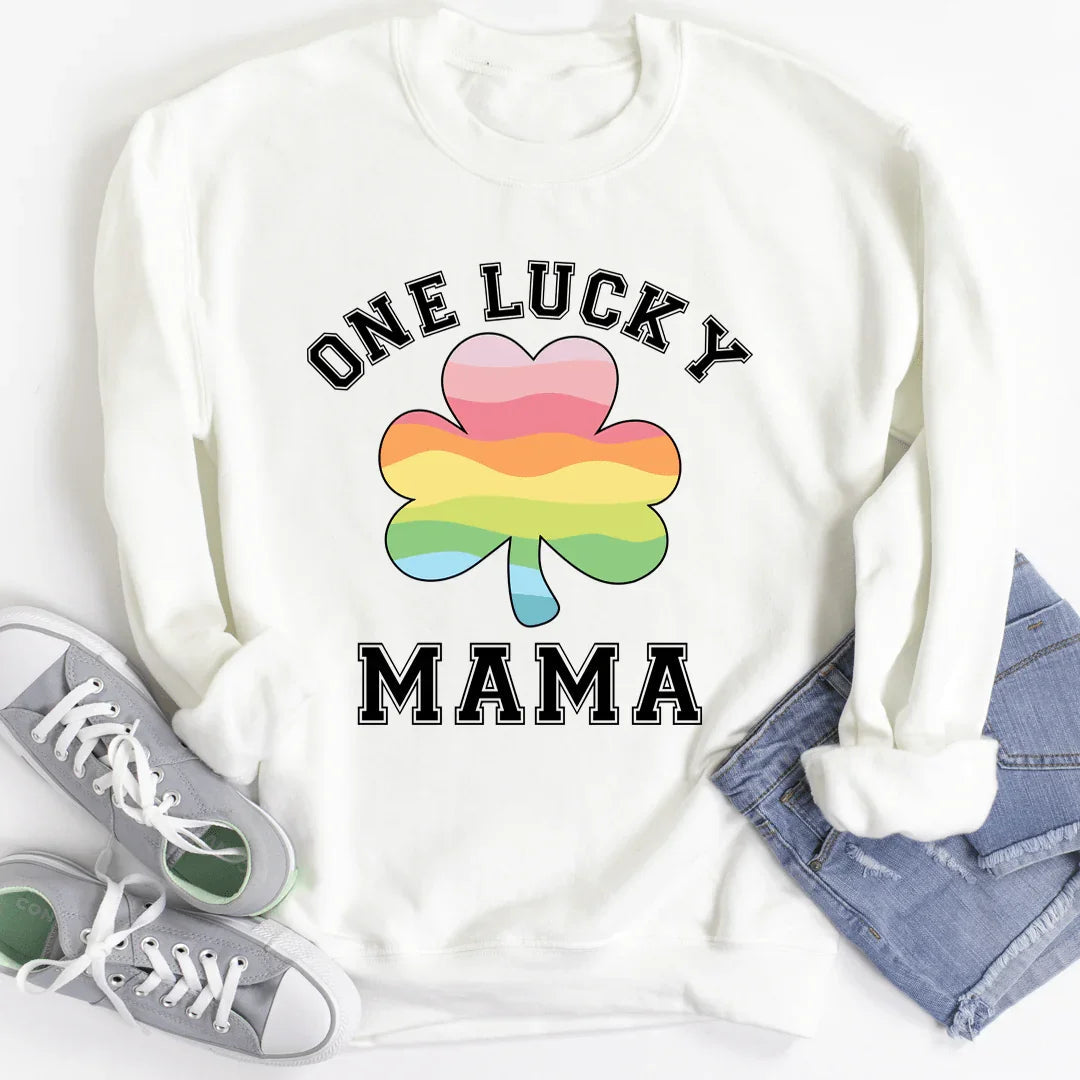 One Lucky Mama Sweatshirt