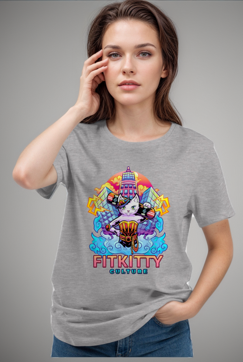 Fitkitty Baddie Kitty T-Shirt